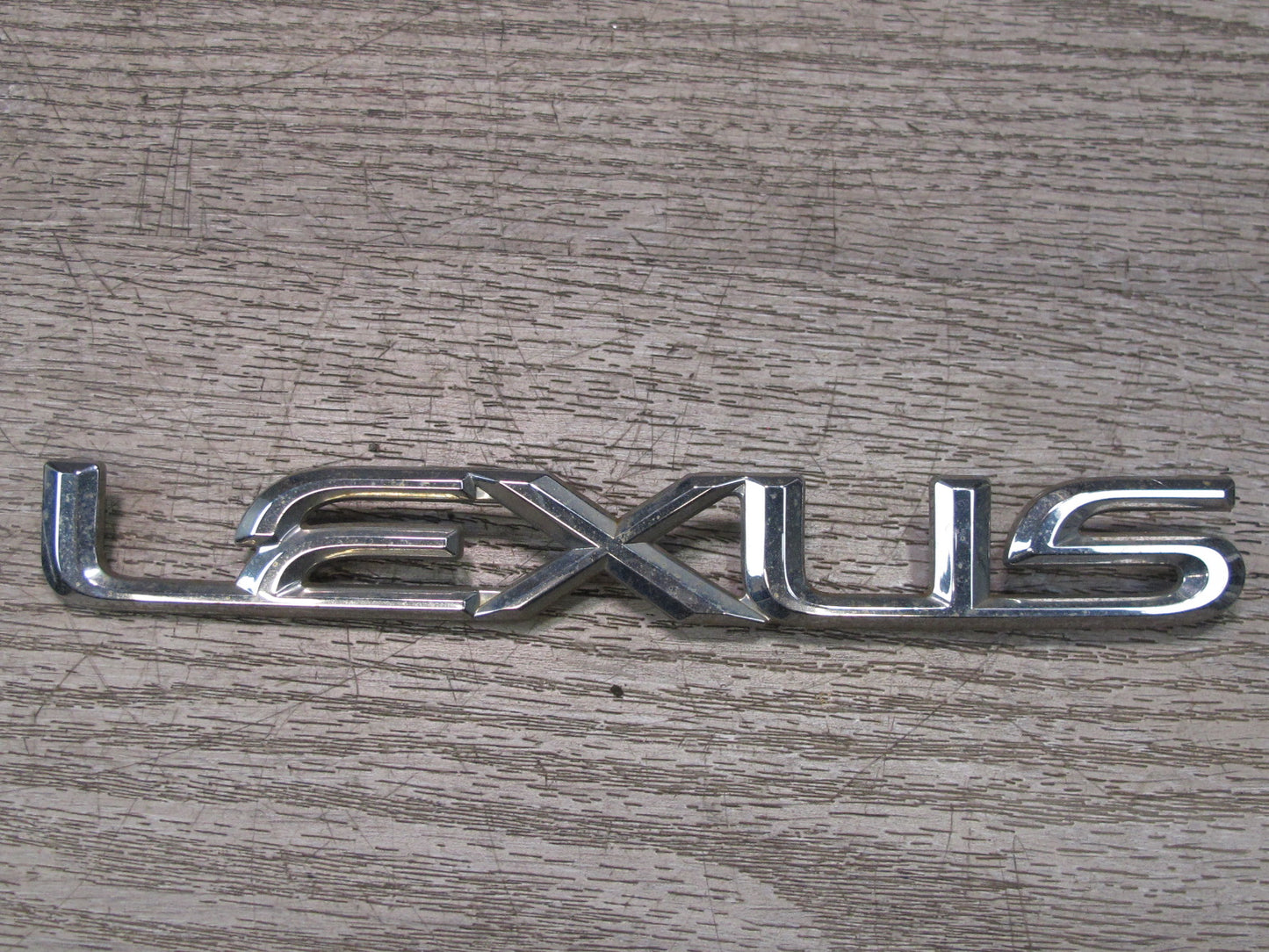 95-00 Lexus UCF20L LS400 Rear Trunk Lid Badge Emblem Logo Silver Set OEM