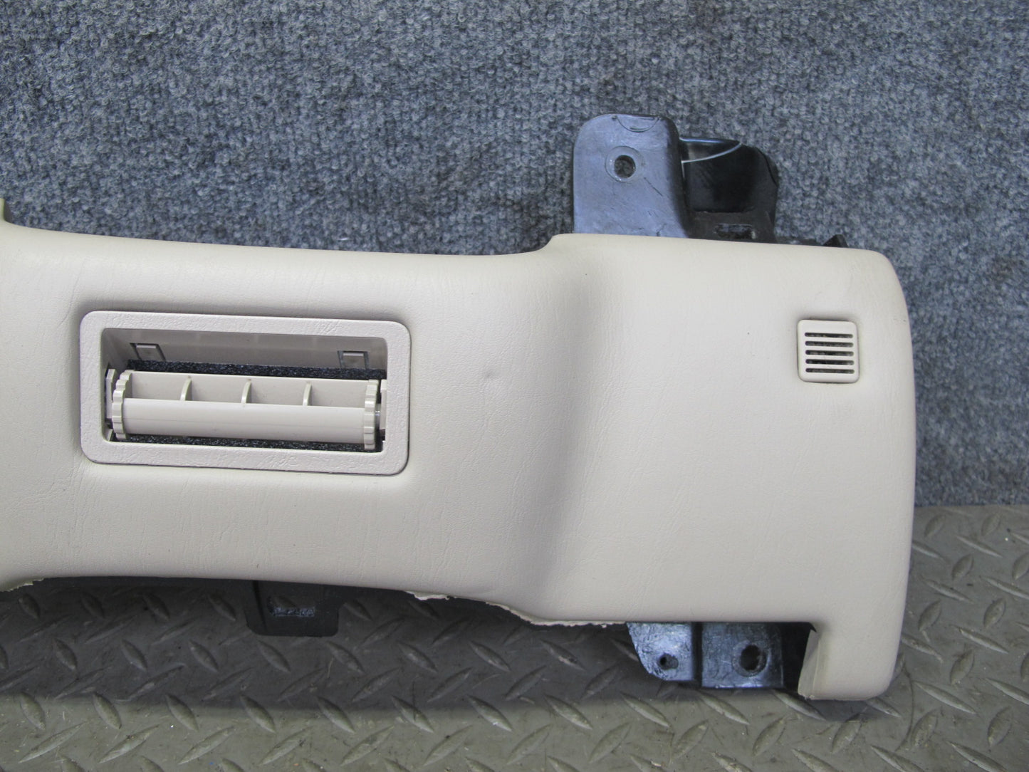 95-00 Lexus UCF20L LS400 Dash Front Left Lower Knee Trim Cover Panel Ivory OEM