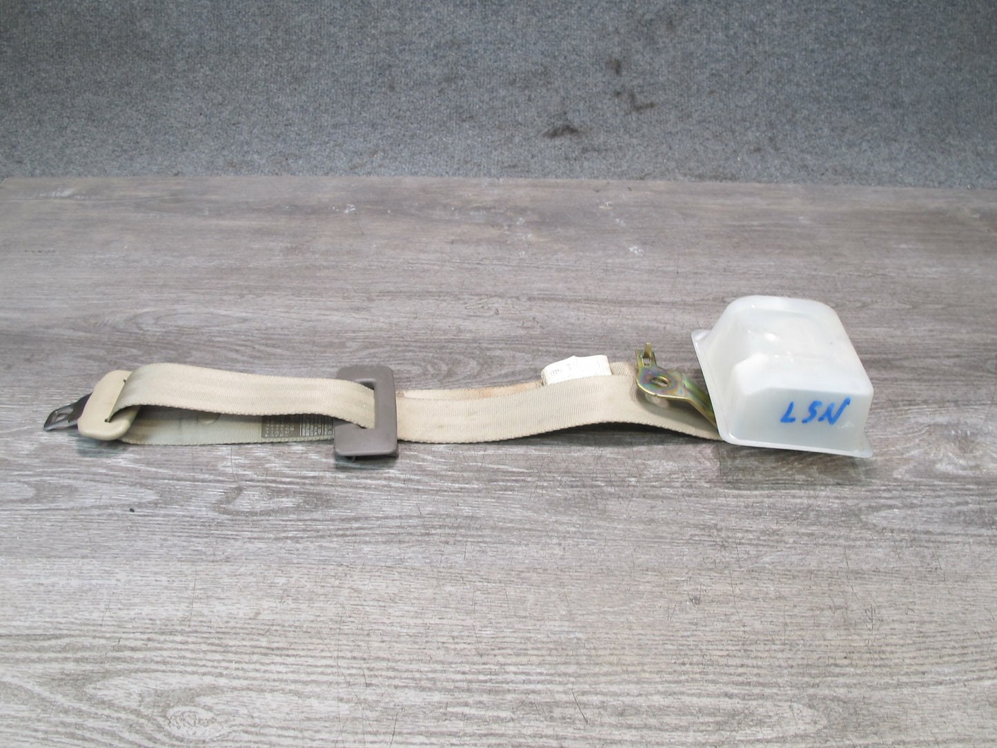 98-00 LEXUS LS400 REAR RIGHT CENTER LEFT SIDE SEATBELT RETRACTOR SET OEM