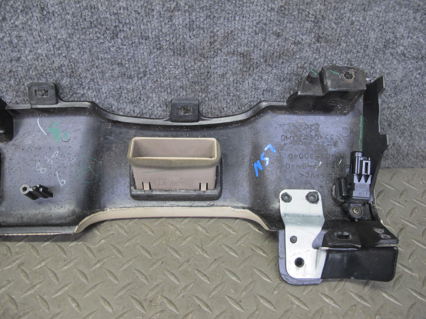 95-00 Lexus UCF20L LS400 Dash Front Left Lower Knee Trim Cover Panel Ivory OEM