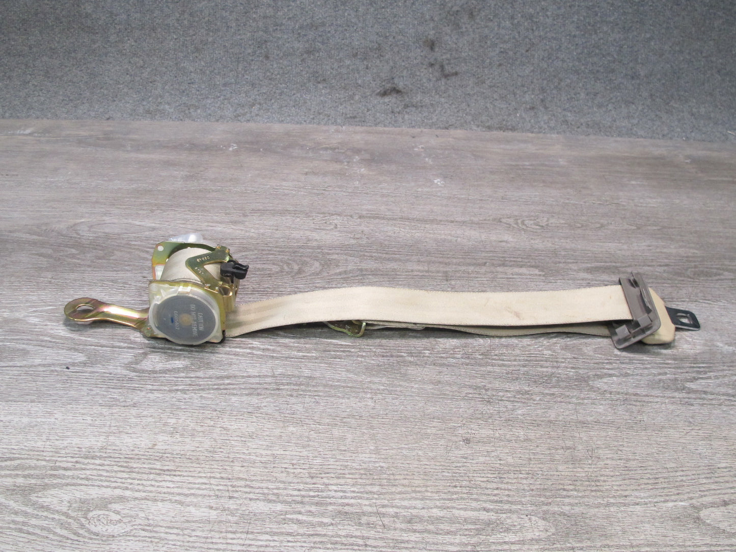 98-00 LEXUS LS400 REAR RIGHT CENTER LEFT SIDE SEATBELT RETRACTOR SET OEM