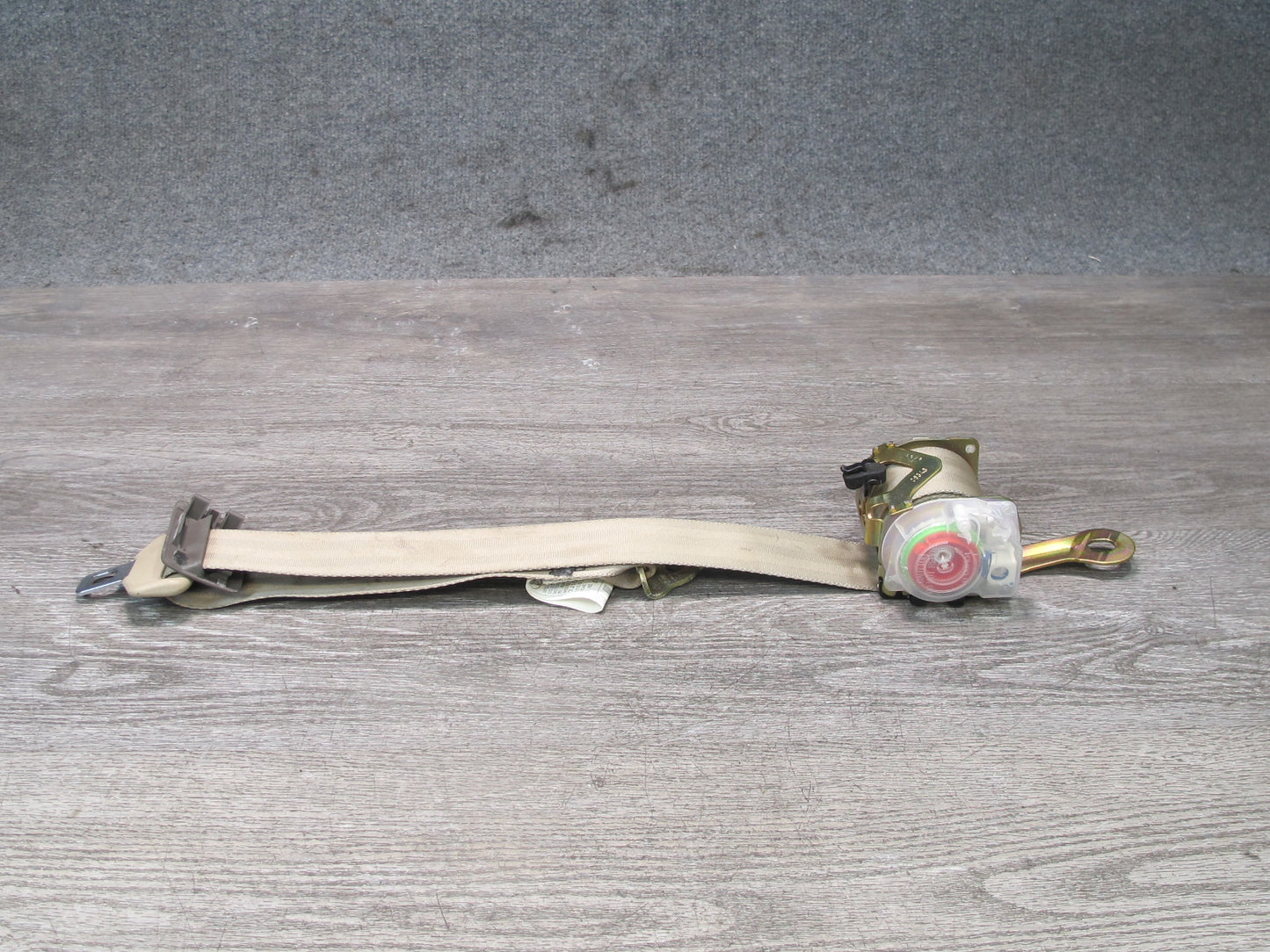 98-00 LEXUS LS400 REAR RIGHT CENTER LEFT SIDE SEATBELT RETRACTOR SET OEM