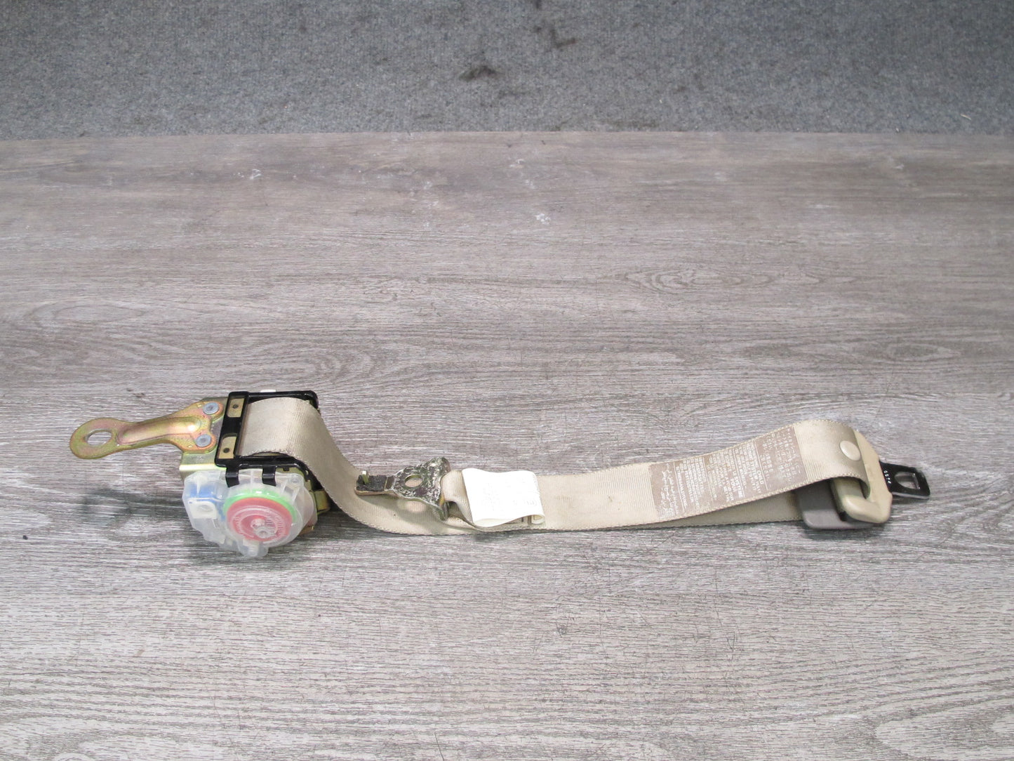 98-00 LEXUS LS400 REAR RIGHT CENTER LEFT SIDE SEATBELT RETRACTOR SET OEM