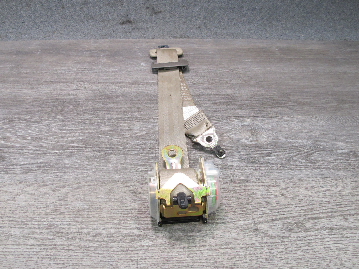 98-00 LEXUS LS400 REAR RIGHT CENTER LEFT SIDE SEATBELT RETRACTOR SET OEM