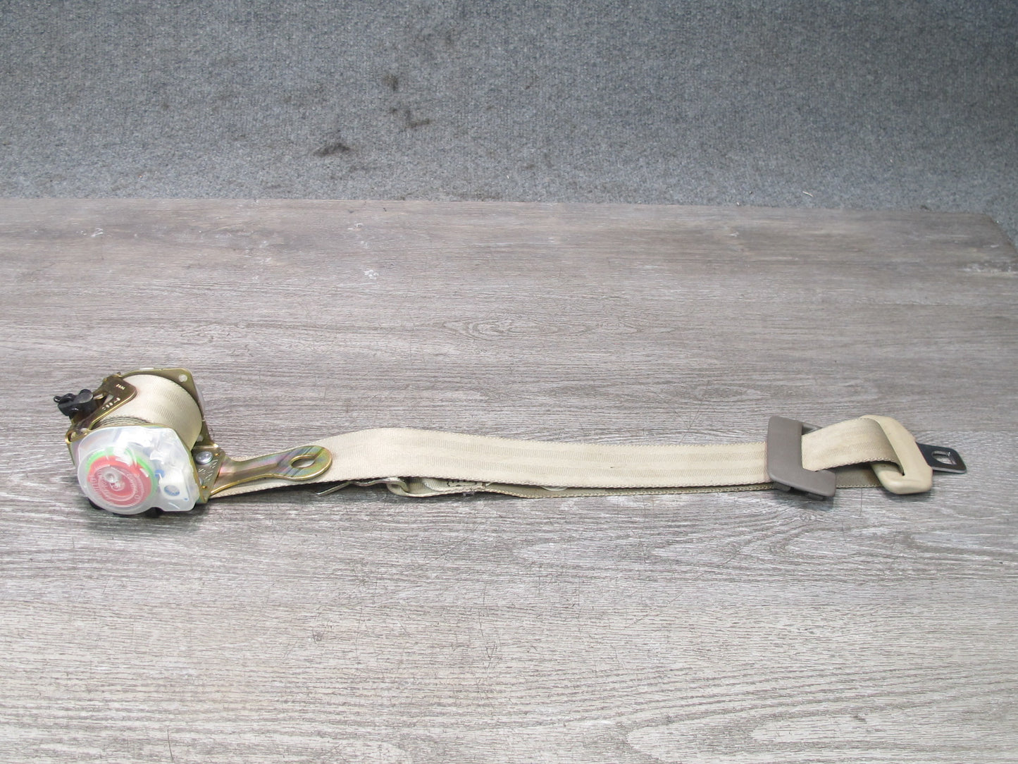 98-00 LEXUS LS400 REAR RIGHT CENTER LEFT SIDE SEATBELT RETRACTOR SET OEM