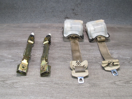 98-00 LEXUS LS400 FRONT RIGHT & LEFT SIDE SEATBELT RETRACTOR W/ HEIGHT ADJUSTER SET OEM