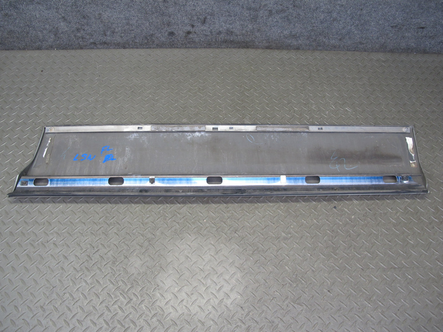 95-00 Lexus UCF20 LS400 Set of 4 Left Fender Door Molding Trim Panel Silver OEM