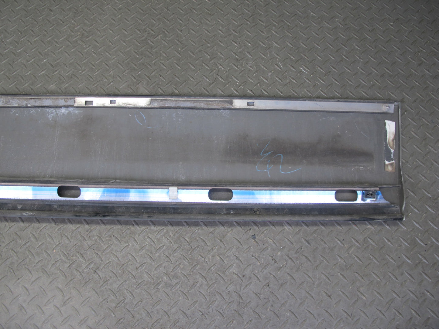 95-00 Lexus UCF20 LS400 Set of 4 Left Fender Door Molding Trim Panel Silver OEM