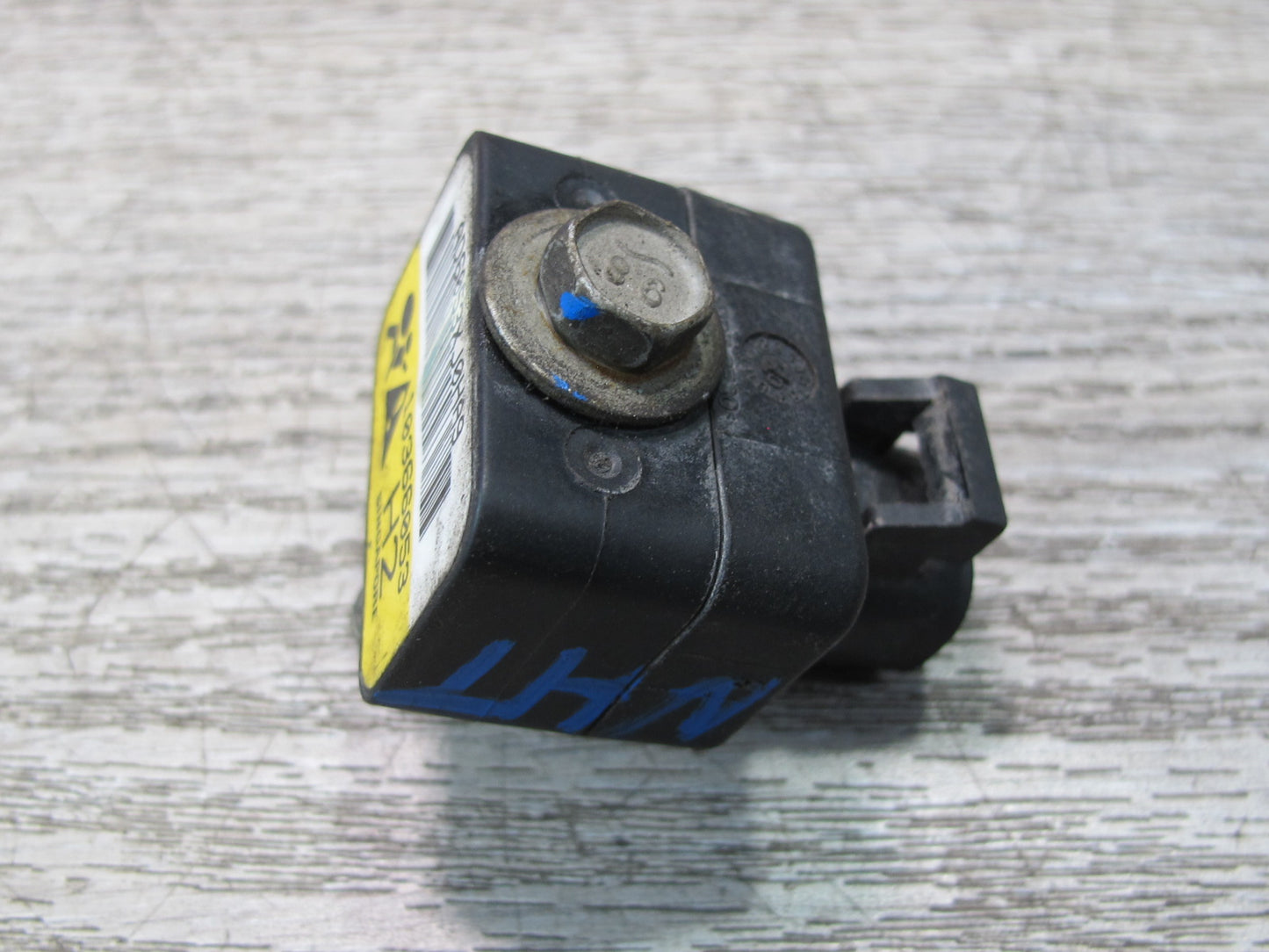 08-09 HUMMER H2 FRONT SRS AIRBAG SENSOR 10366053 2PCS OEM