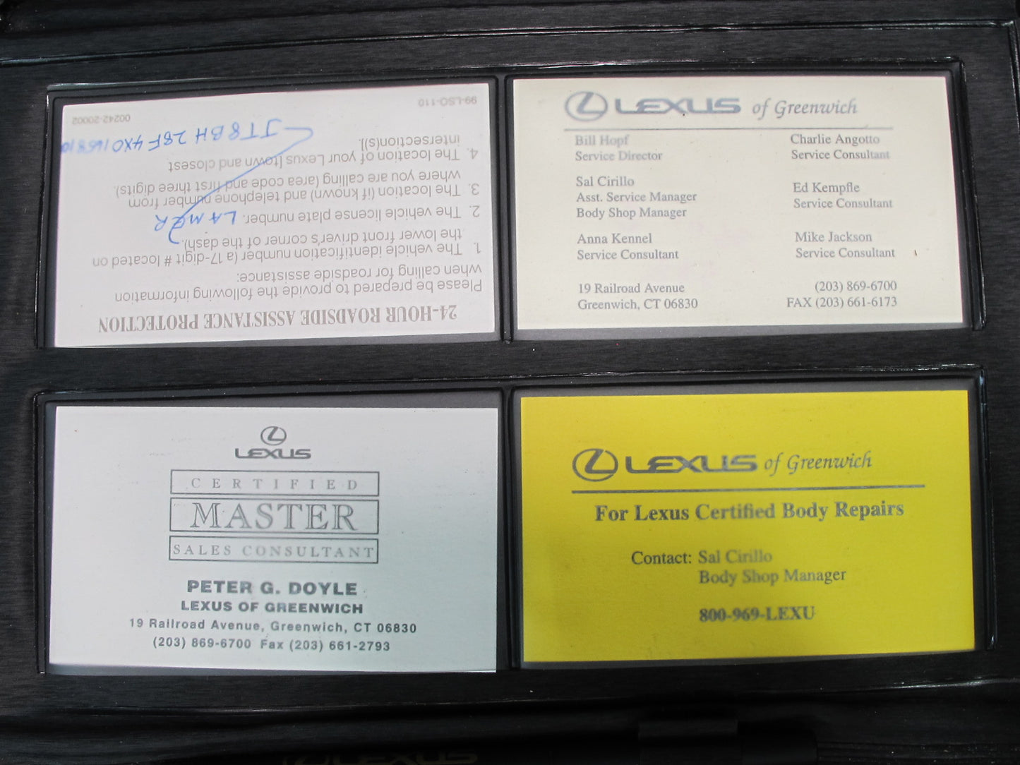 1999 Lexus UCF20L LS400 Owners Guide Manual Book Set w Case OEM