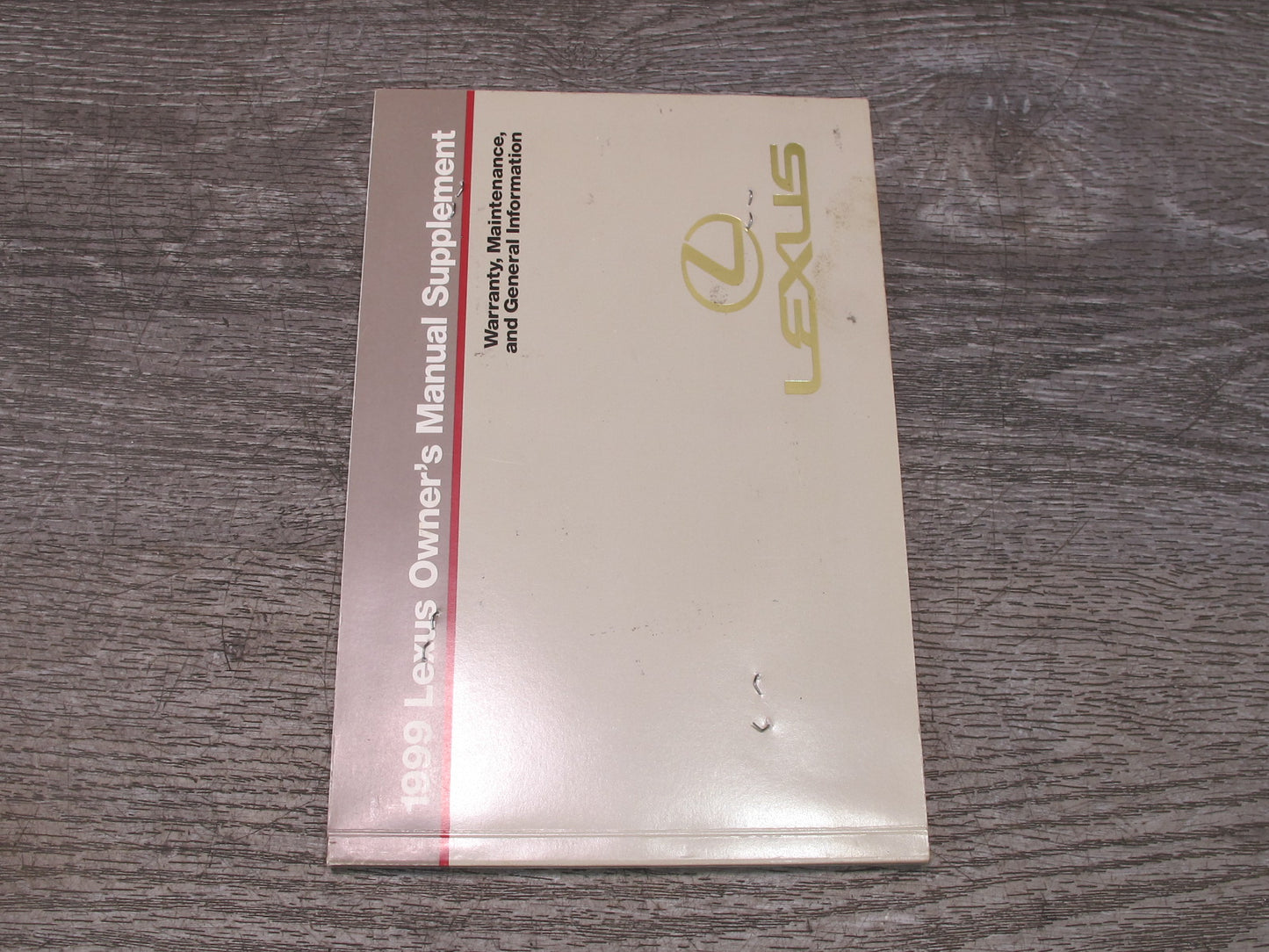 1999 Lexus UCF20L LS400 Owners Guide Manual Book Set w Case OEM