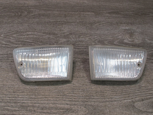 98-00 Lexus UCF20L LS400 Set of 2 Front Bumper Left Right Side Marker Light OEM