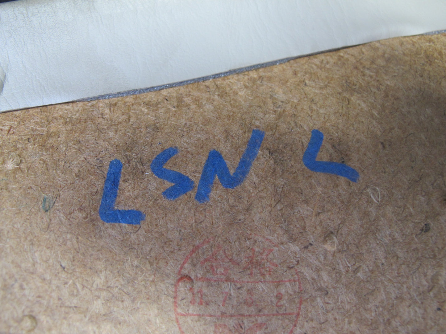 97-00 Lexus UCF20L LS400 Front Left Seat Backrest Back Trim Cover Panel OEM