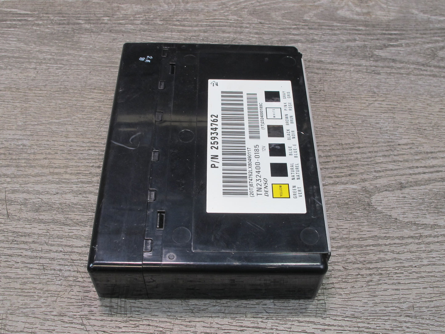 2008-2009 Hummer H2 Body Control Module Unit BCM BCU 25934762