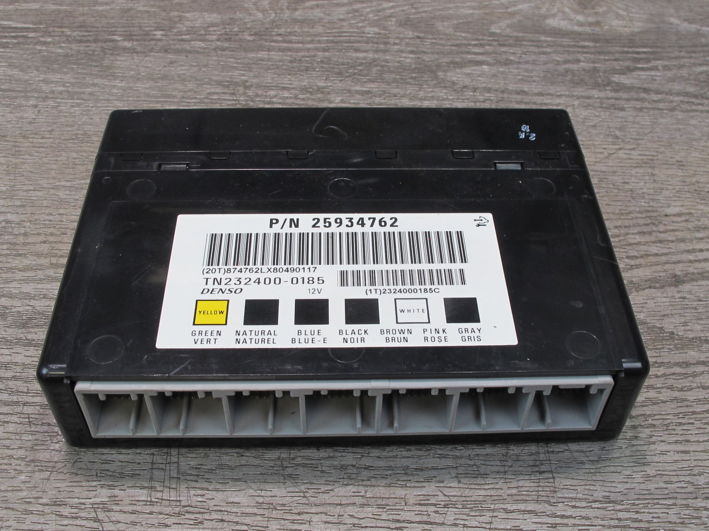 2008-2009 Hummer H2 Body Control Module Unit BCM BCU 25934762