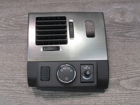 2008-2009 Hummer H2 Dash Front Left A/C Air Vent Grille Headlight Dimmer Switch