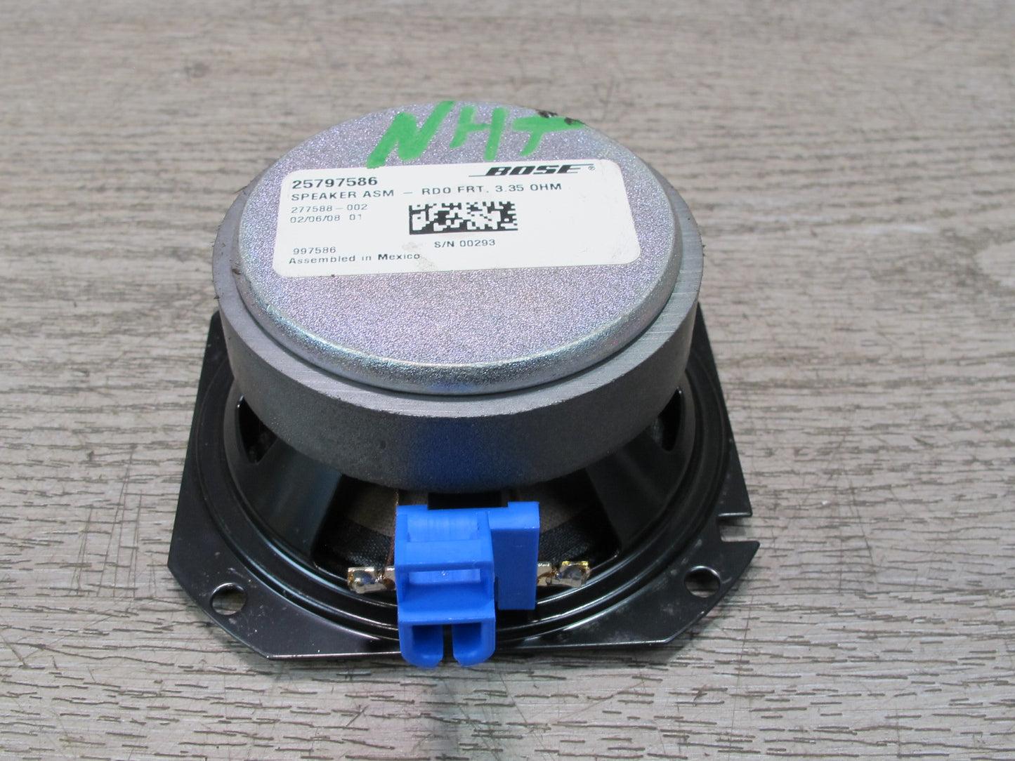 2008-2009 Hummer H2 Bose Dash Audio Speaker 25797586