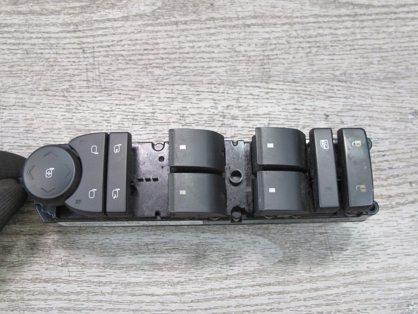 2008-2009 Hummer H2 Front Left Master Power Window Mirror Switch 10377668