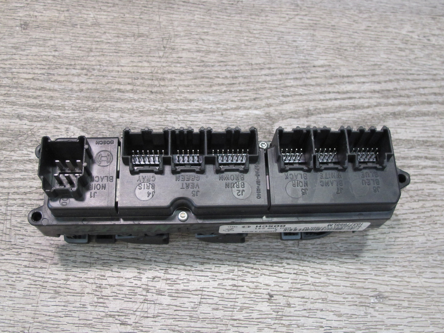 2008-2009 Hummer H2 Front Left Master Power Window Mirror Switch 10377668