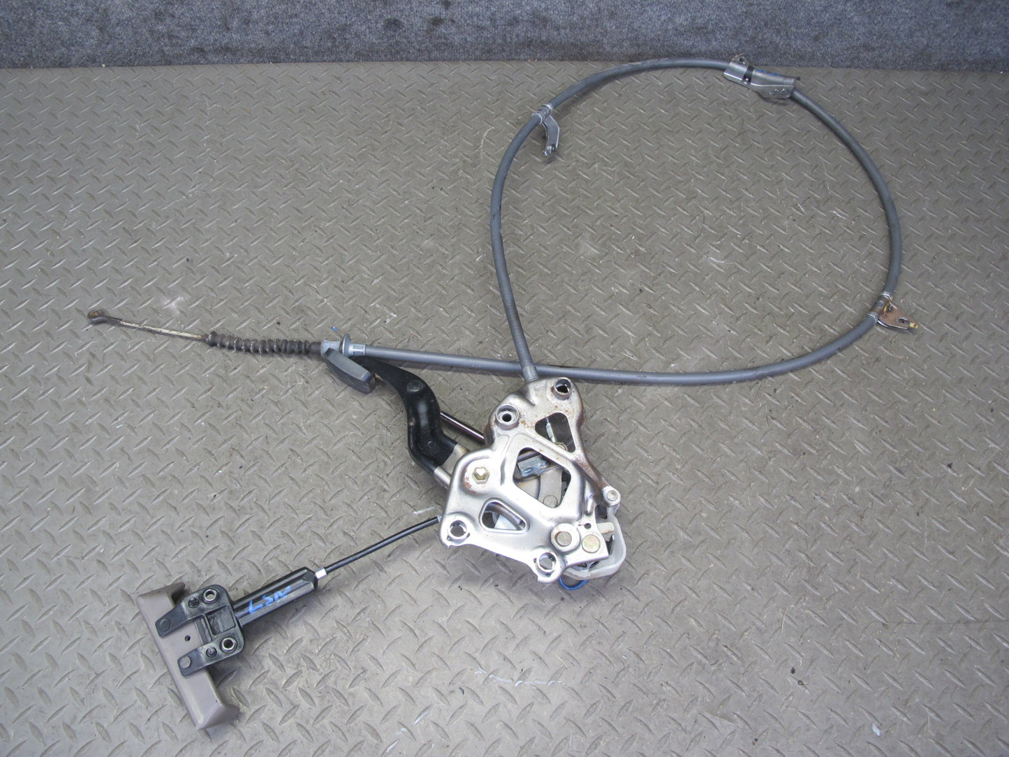 98-00 Lexus LS400 Emergency Parking Brake Pedal w Release Handle & Cable Set OEM