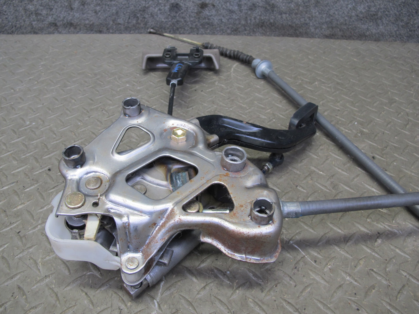 98-00 Lexus LS400 Emergency Parking Brake Pedal w Release Handle & Cable Set OEM