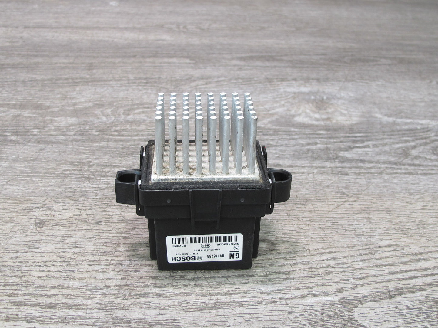 2008-2009 Hummer H2 Front A/C Heater Fan Blower Motor Resistor 84178783