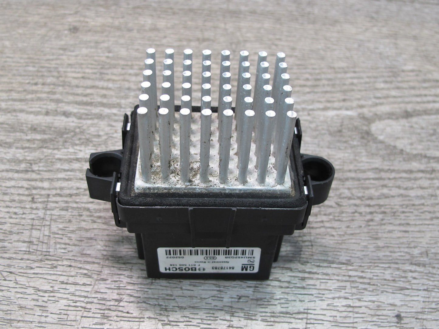 2008-2009 Hummer H2 Front A/C Heater Fan Blower Motor Resistor 84178783