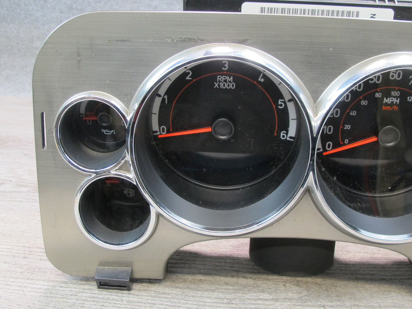 2008 Hummer H2 Instrument Cluster Gauge Speedometer