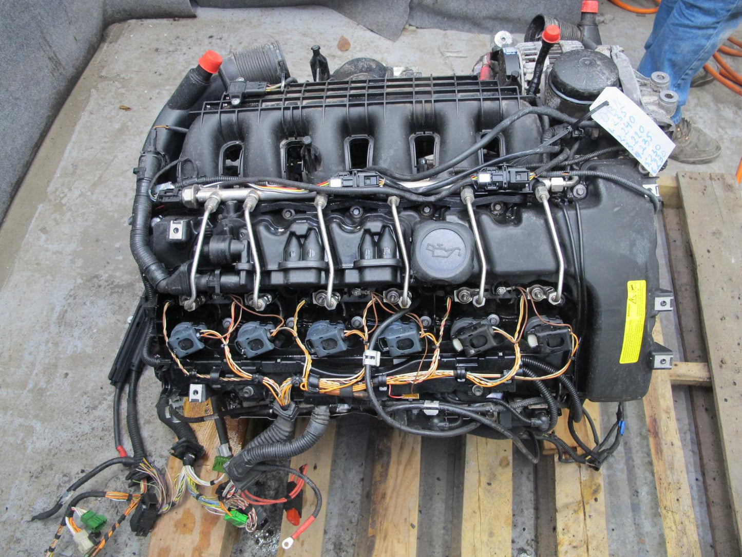 08-09 BMW E82 E88 135i 3.0L N54 RWD 8 Bolt Engine Motor Complete 150K Miles