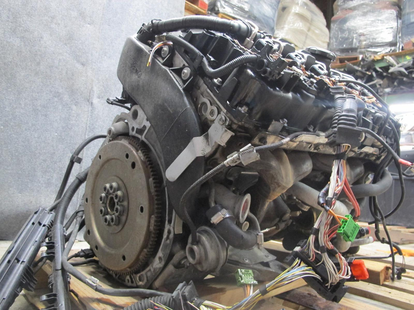 08-09 BMW E82 E88 135i 3.0L N54 RWD 8 Bolt Engine Motor Complete 150K Miles