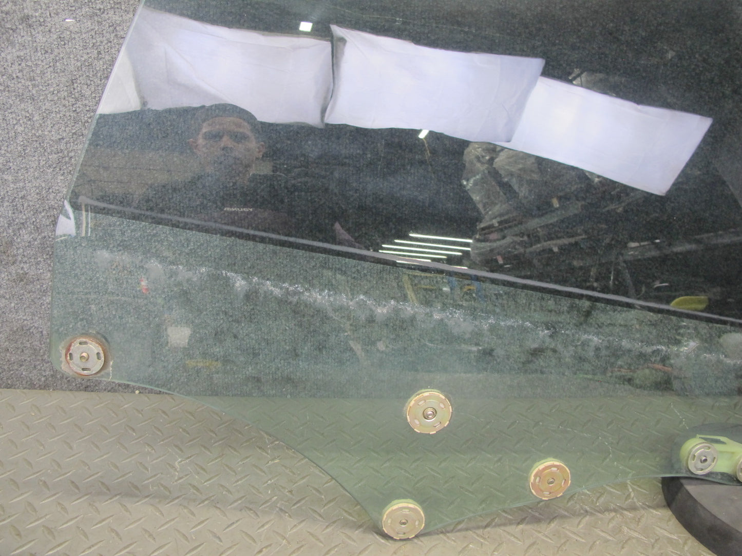 96-00 Toyota MARK2 JZX100 Tourer Rear Left Door Glass Window OEM