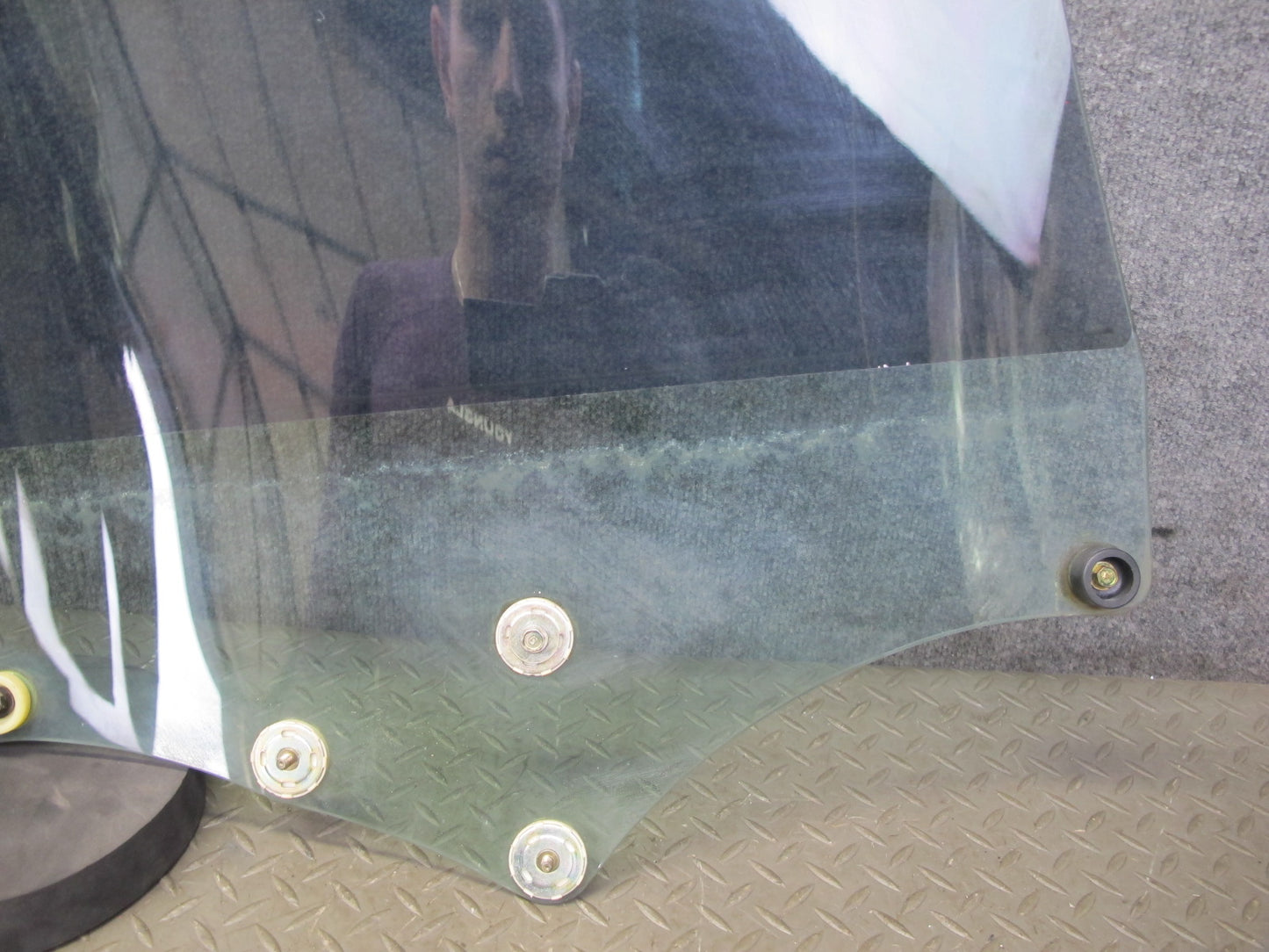 96-00 Toyota MARK2 JZX100 Tourer Rear Left Door Glass Window OEM