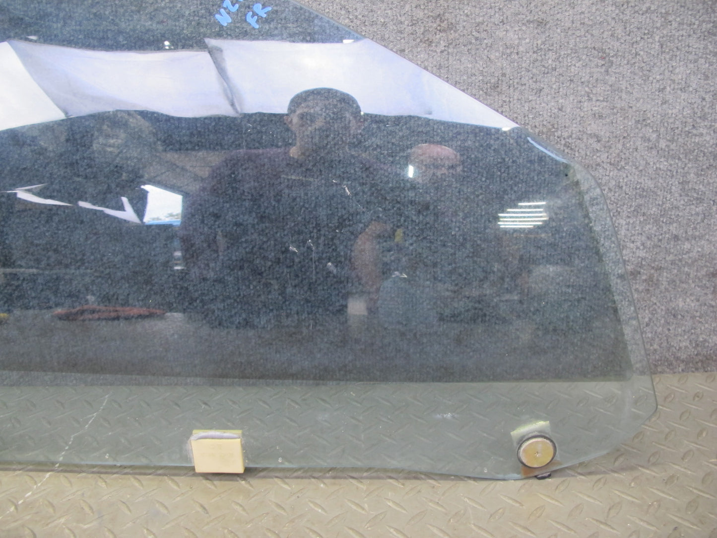 90-94 Nissan 300ZX Z32 2+0 Front Right Passenger Door Glass Window OEM