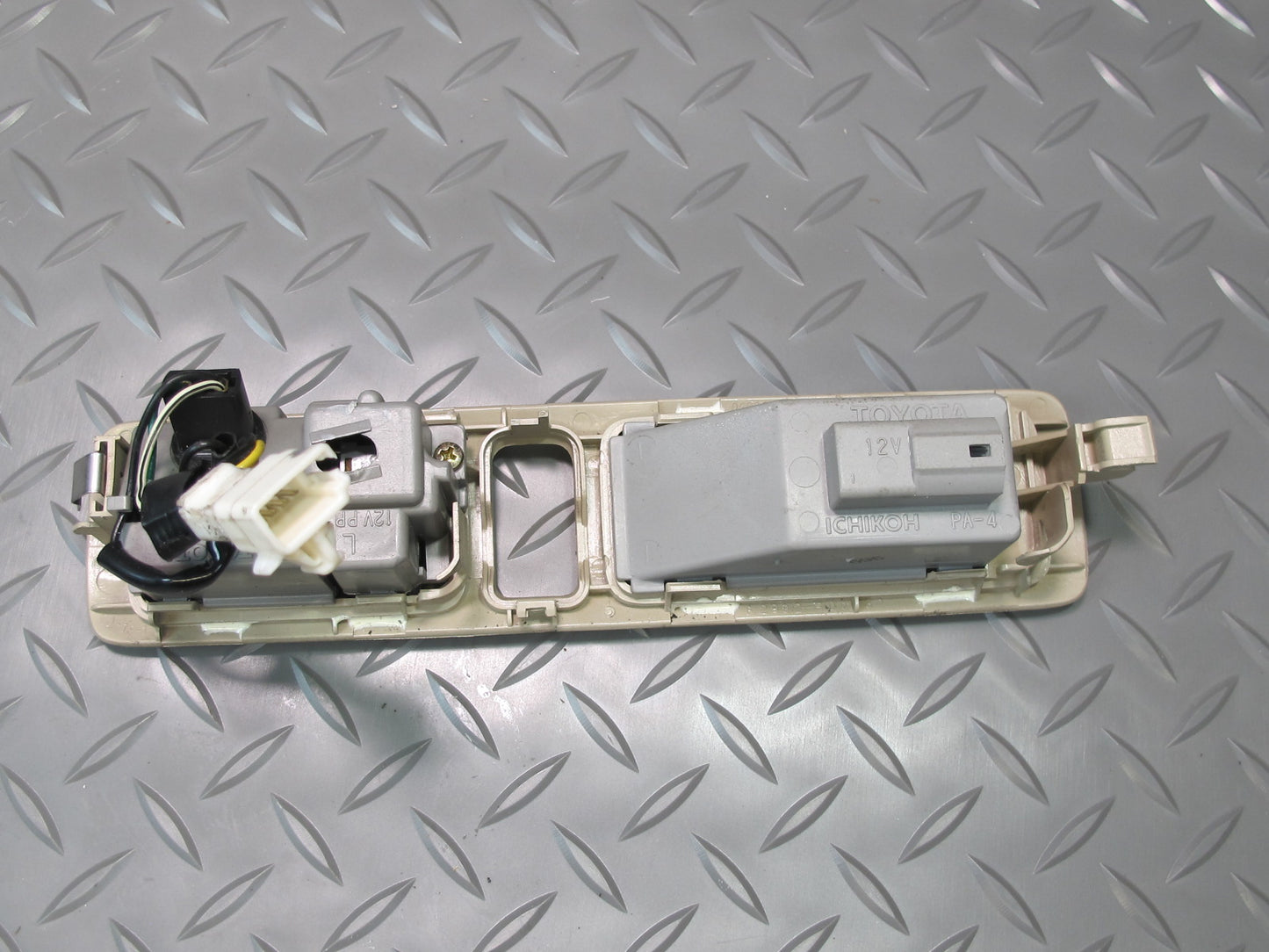 98-00 UCF20L LS400 Set of 5 Front & Rear Overhead Dome Light Lamp Ivory OEM