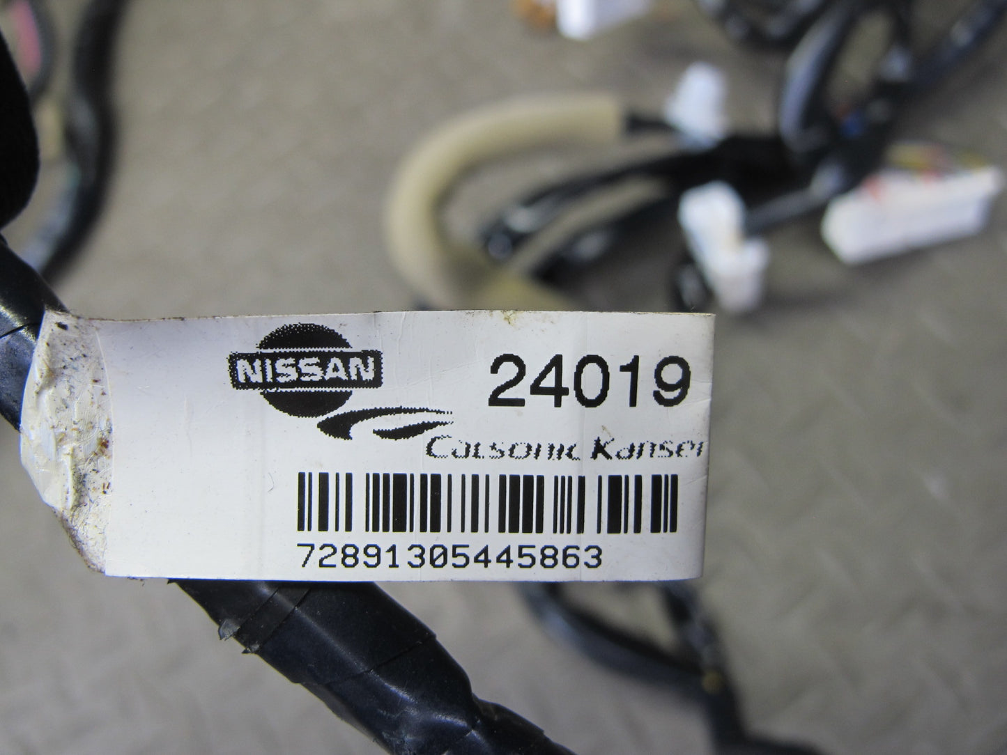 2014 Nissan 370Z Coupe M/T Touring Main Dash Dashboard Wire Wiring Harness OEM