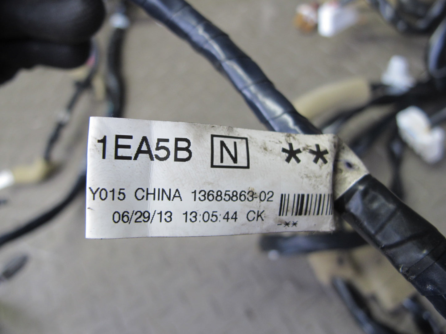 2014 Nissan 370Z Coupe M/T Touring Main Dash Dashboard Wire Wiring Harness OEM