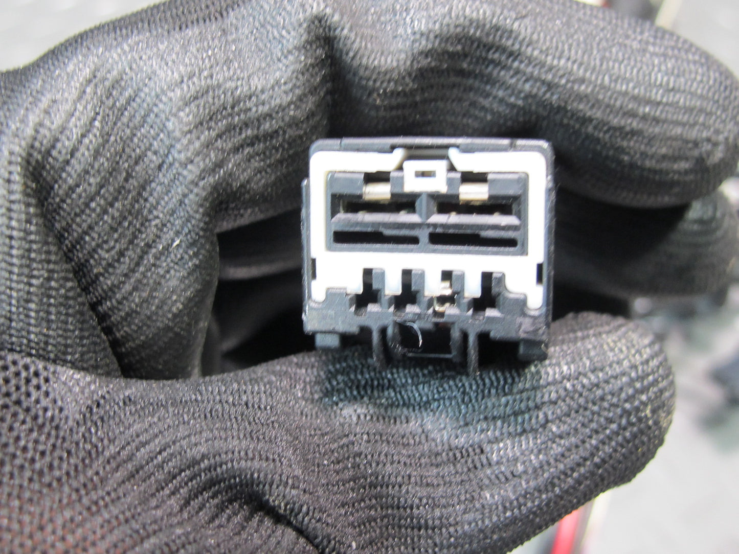 2008-2009 Hummer H2 Front A/C Heater Flap Door Actuator Motor Wiring Set