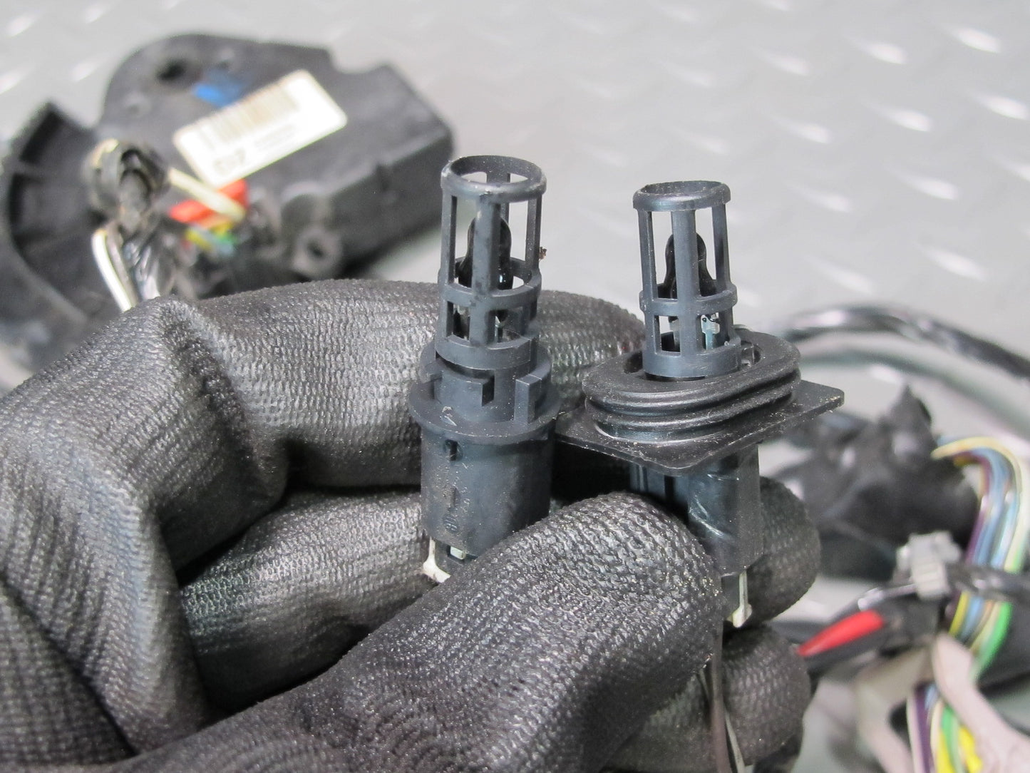 2008-2009 Hummer H2 Front A/C Heater Flap Door Actuator Motor Wiring Set