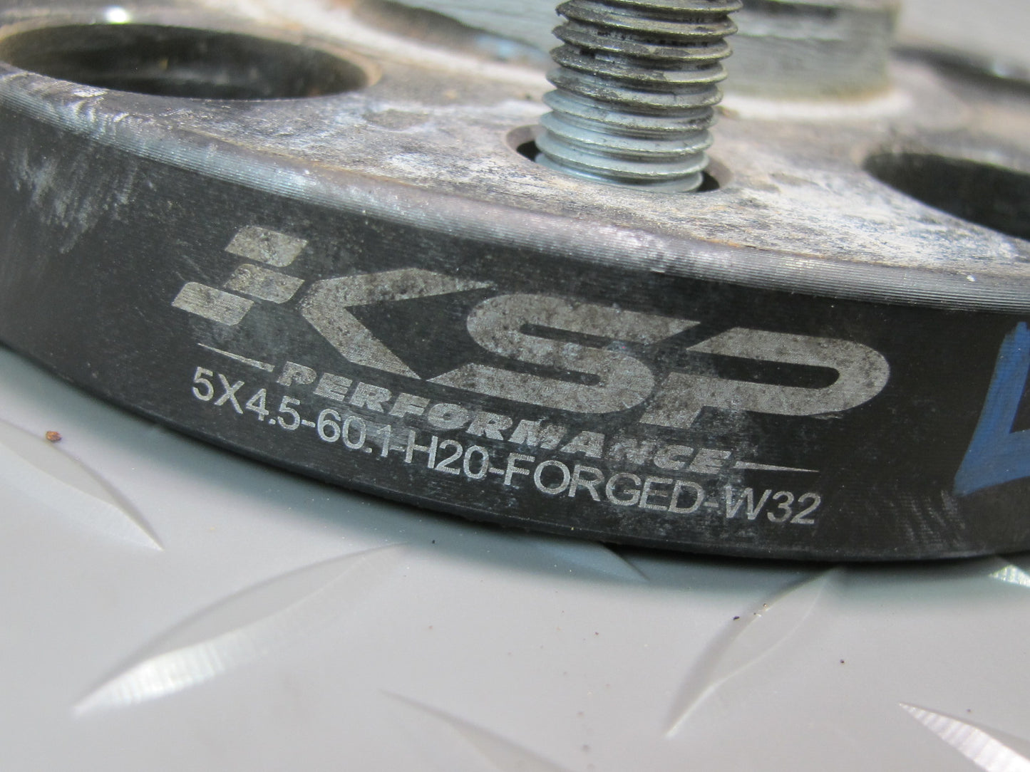 Set of 3 KSP Perfomance Wheel Spacers 5X4.5 60.1 H20 Forged W32