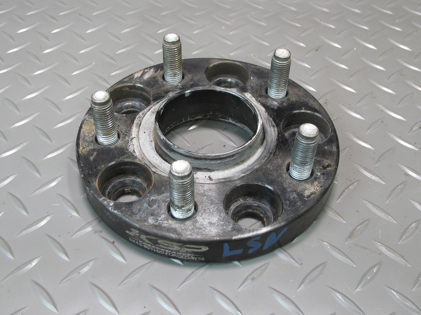 Set of 3 KSP Perfomance Wheel Spacers 5X4.5 60.1 H20 Forged W32