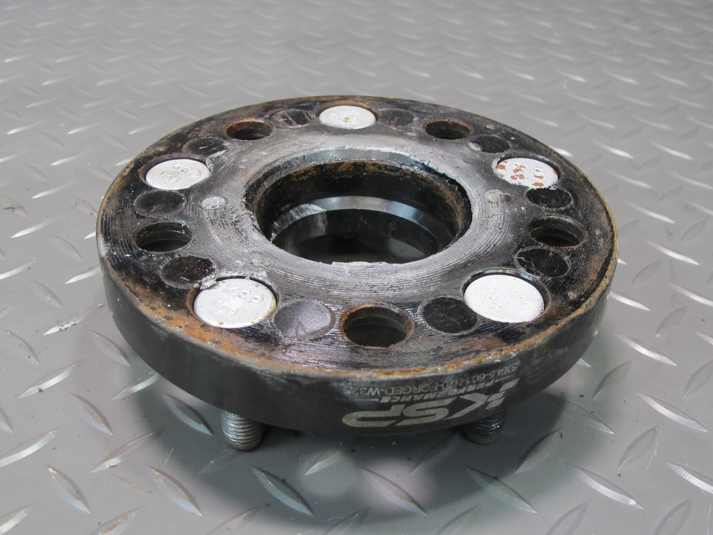 Set of 3 KSP Perfomance Wheel Spacers 5X4.5 60.1 H20 Forged W32