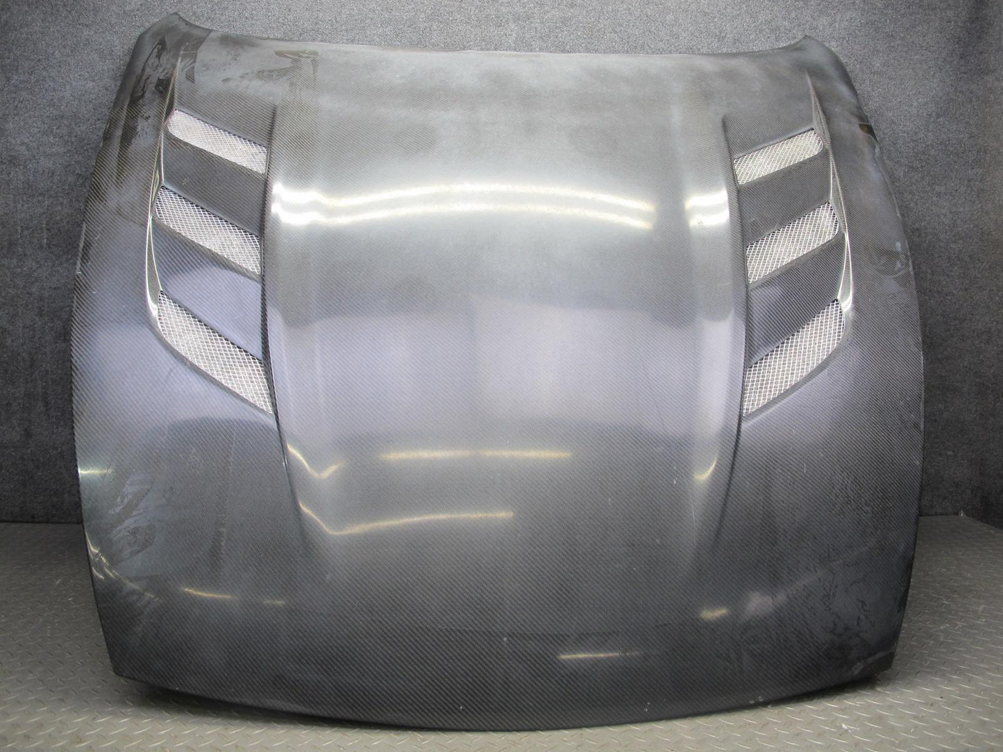 09-20 Nissan Z34 370Z Front Hood Bonnet Shell Panel Cover Carbon Aftermarket