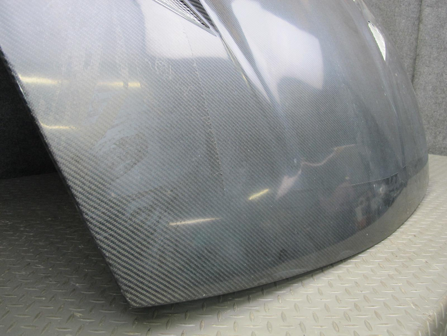 09-20 Nissan Z34 370Z Front Hood Bonnet Shell Panel Cover Carbon Aftermarket