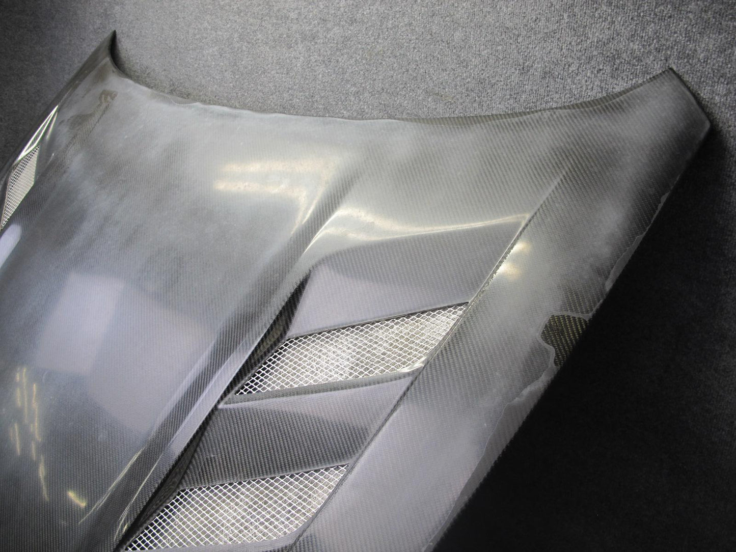 09-20 Nissan Z34 370Z Front Hood Bonnet Shell Panel Cover Carbon Aftermarket