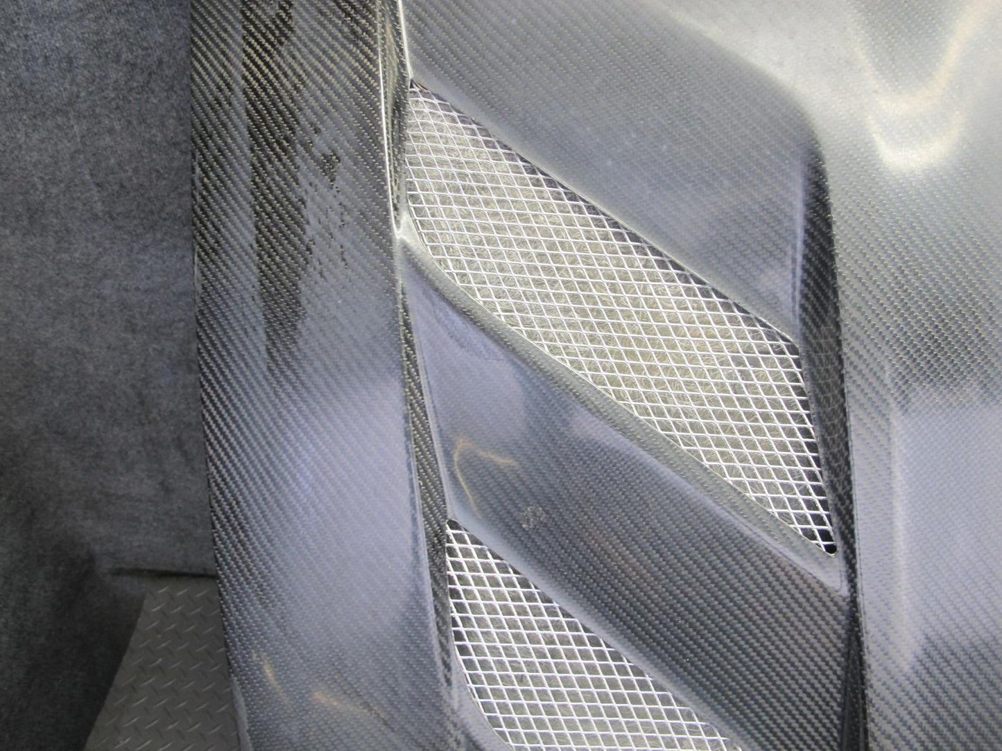 09-20 Nissan Z34 370Z Front Hood Bonnet Shell Panel Cover Carbon Aftermarket