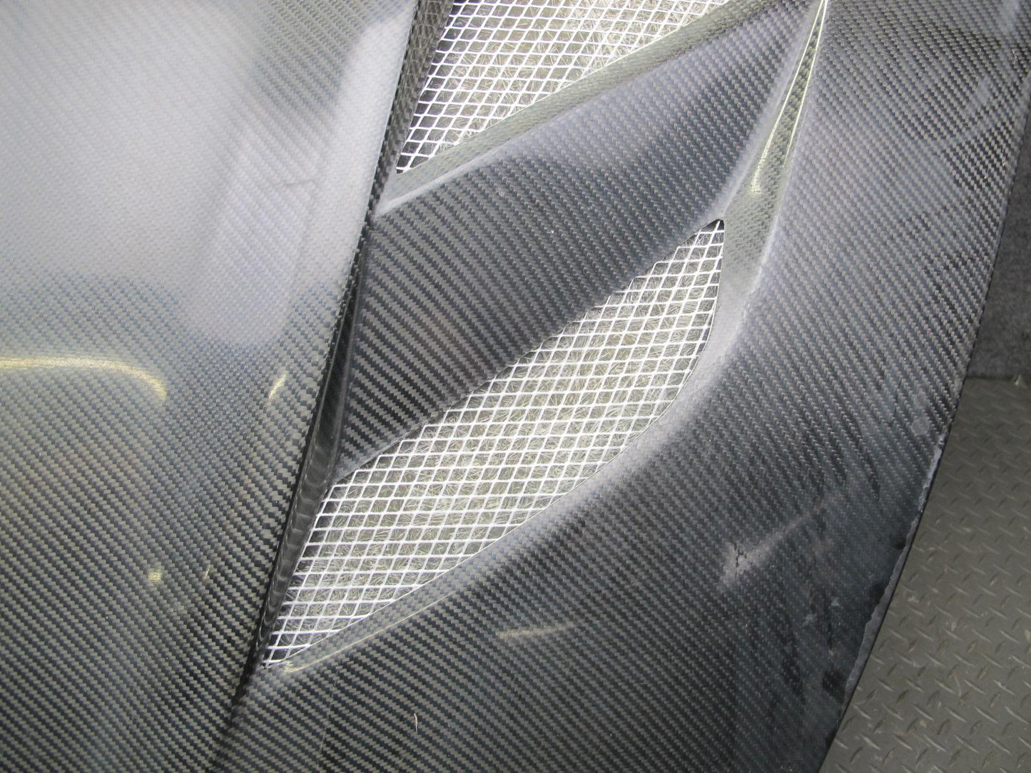 09-20 Nissan Z34 370Z Front Hood Bonnet Shell Panel Cover Carbon Aftermarket