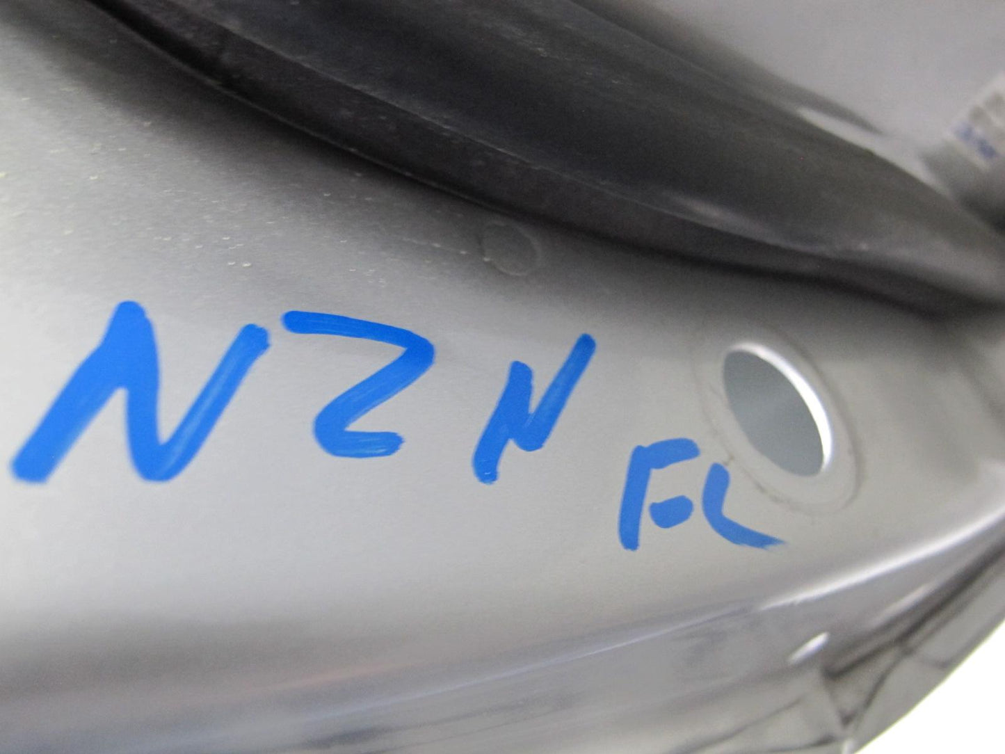 09-20 Nissan Z34 370Z Coupe Left Driver Door Shell Panel Silver OEM