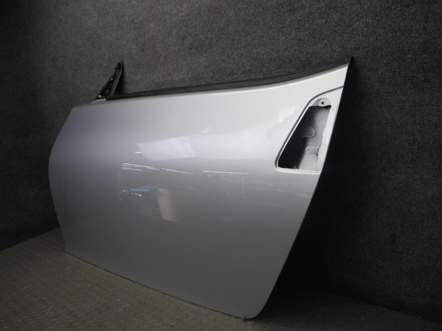 09-20 Nissan Z34 370Z Coupe Left Driver Door Shell Panel Silver OEM