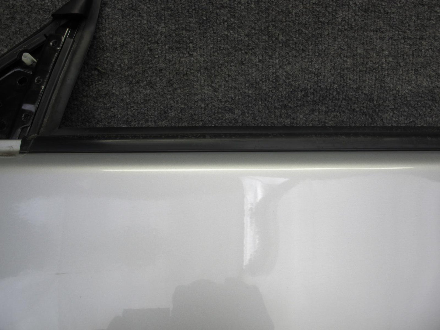 09-20 Nissan Z34 370Z Coupe Left Driver Door Shell Panel Silver OEM