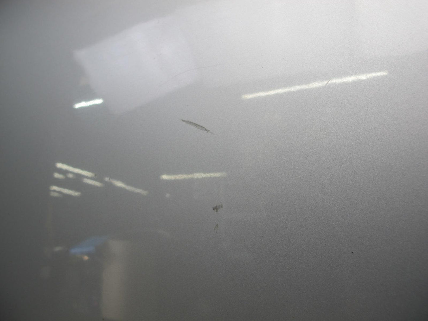 09-20 Nissan Z34 370Z Coupe Left Driver Door Shell Panel Silver OEM